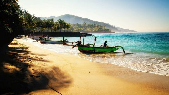 Met de familie naar Indonesië